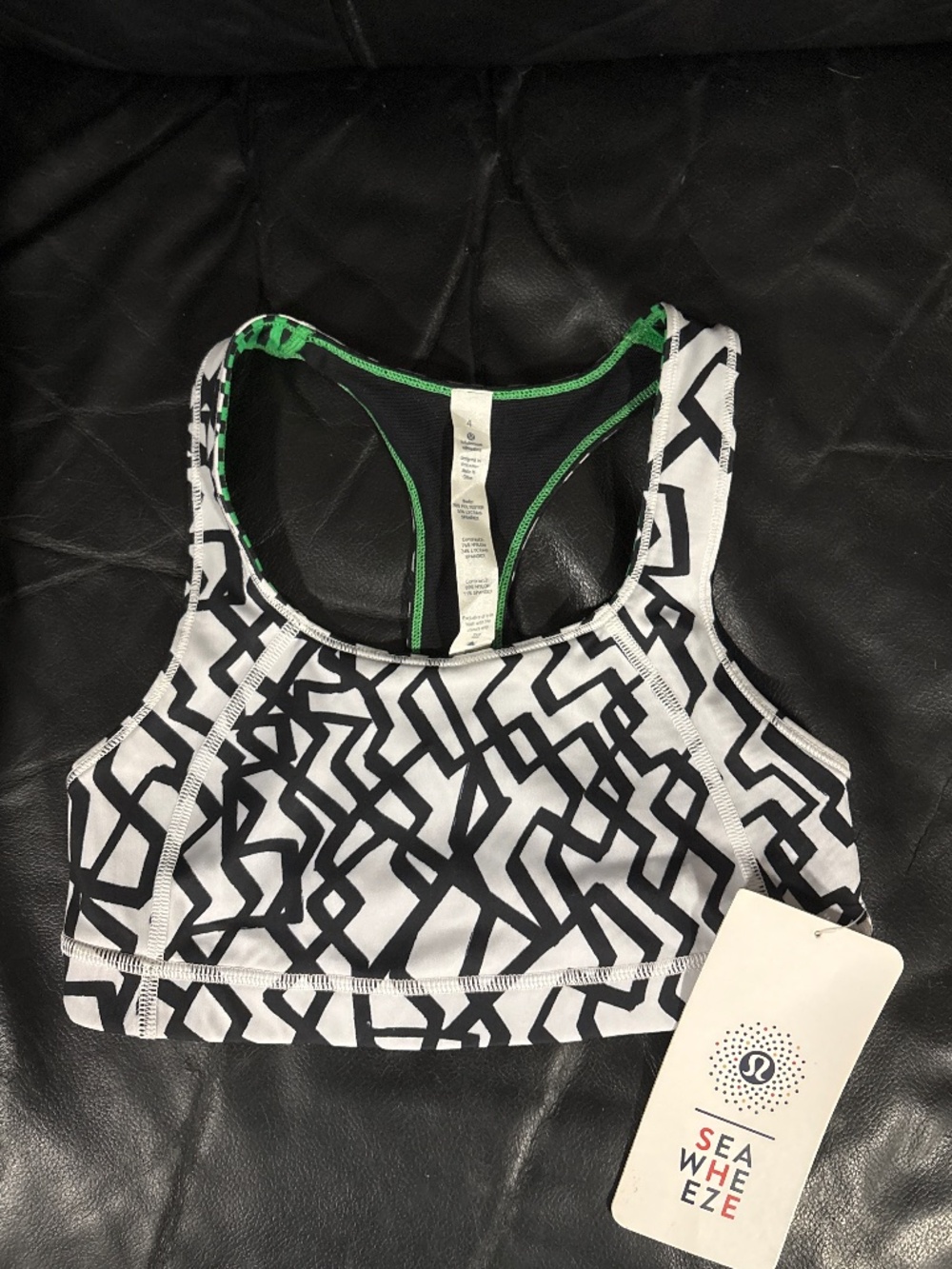 NWT Lululemon Take 2 Bra Size 4
